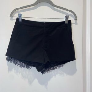 Dress Shorts with lace